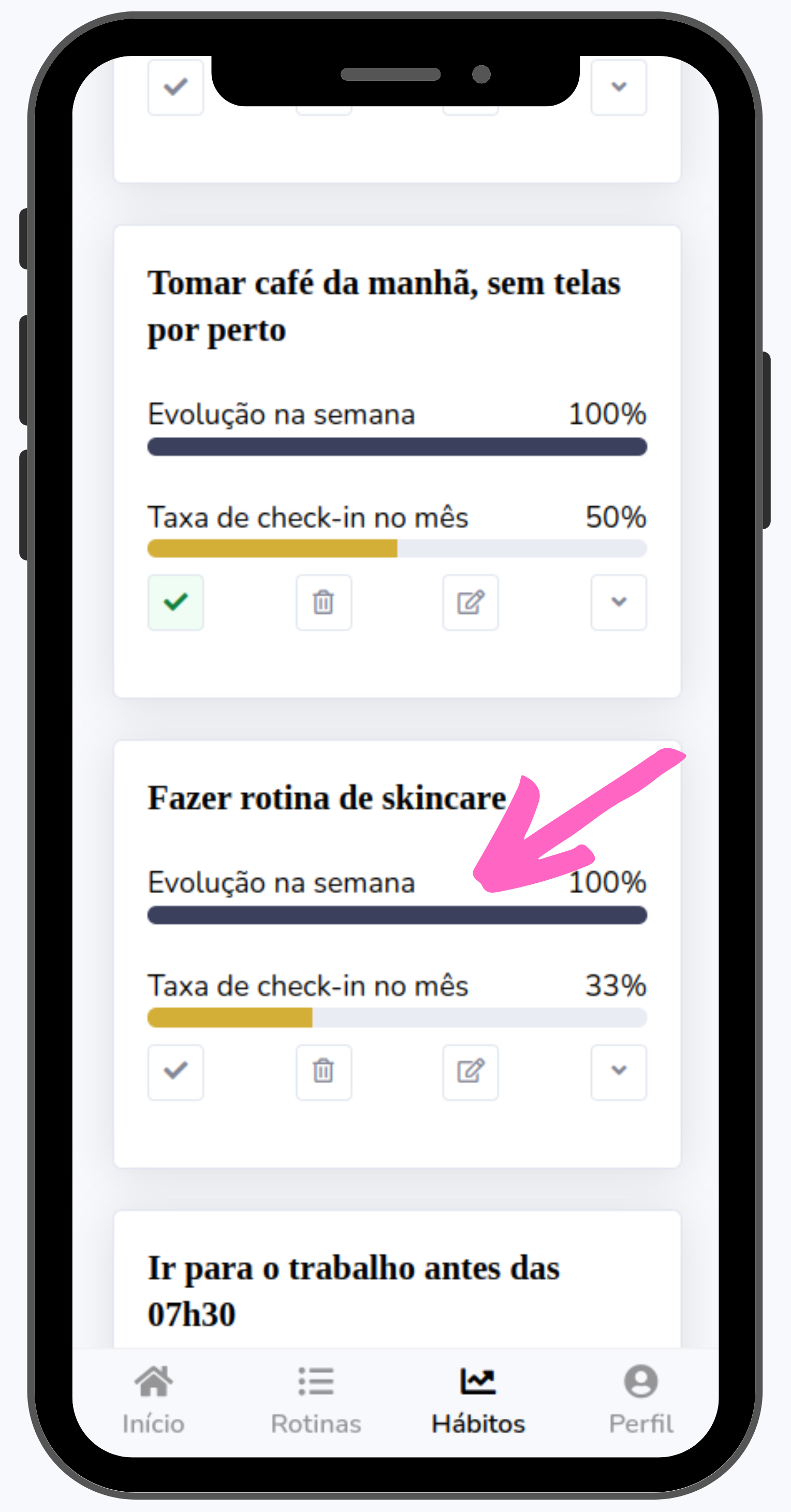 Hábito skincare 100%