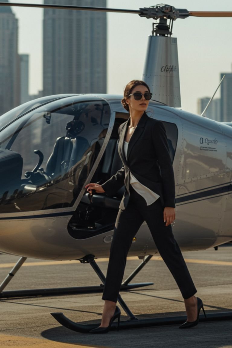 Mulher empreendedora fora da curva