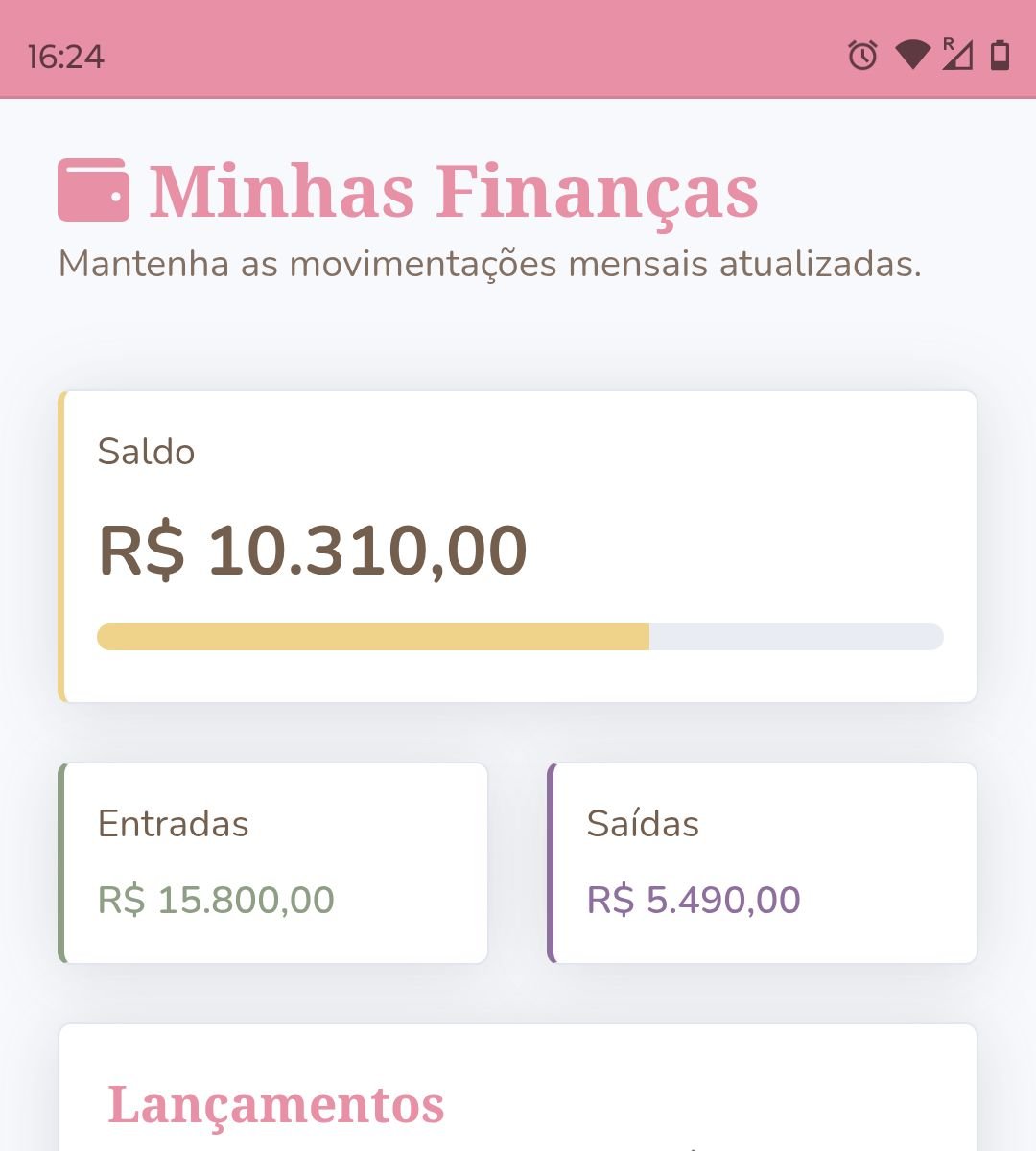 planner digital financeiro