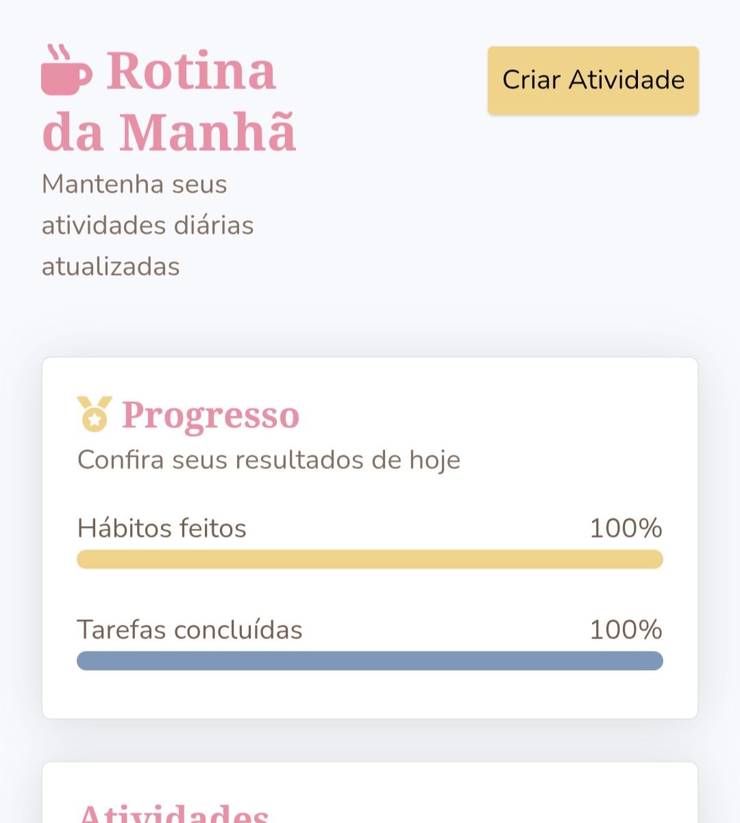 planner de rotina